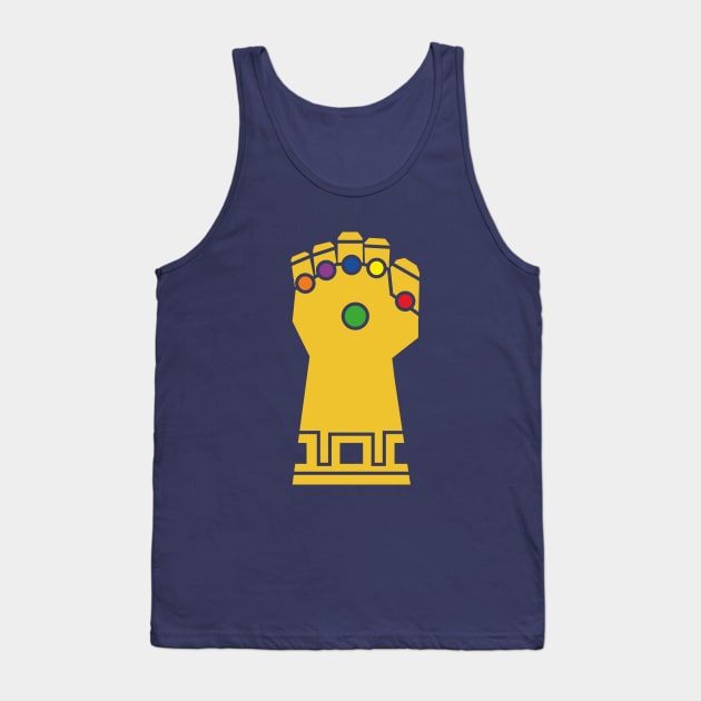 Minimalist Infinity Gauntlet Tank Top by PWCreate